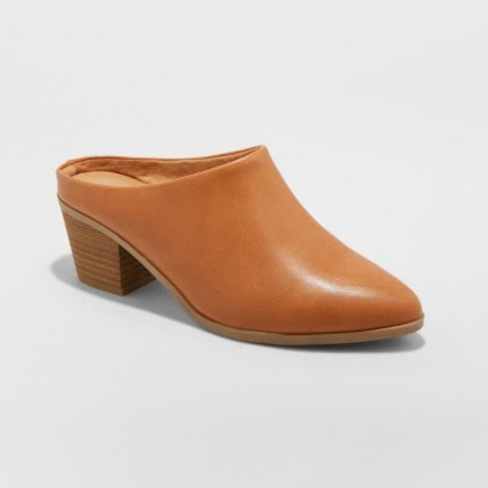 Laia Heeled Mule - Size 7.5